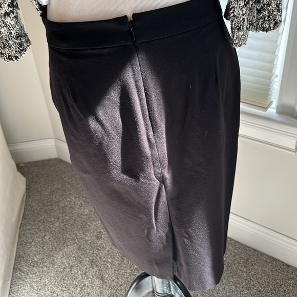 J Crew Fully Lined No. 2 Pencil Skirt, Black, Size 6, Cotton Blend, EUC - Picture 5 of 7